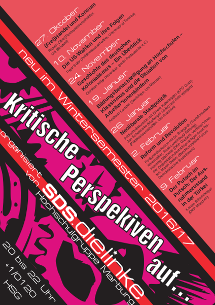 neue SDS-Vortragsreihe: kritische Perspektiven auf …