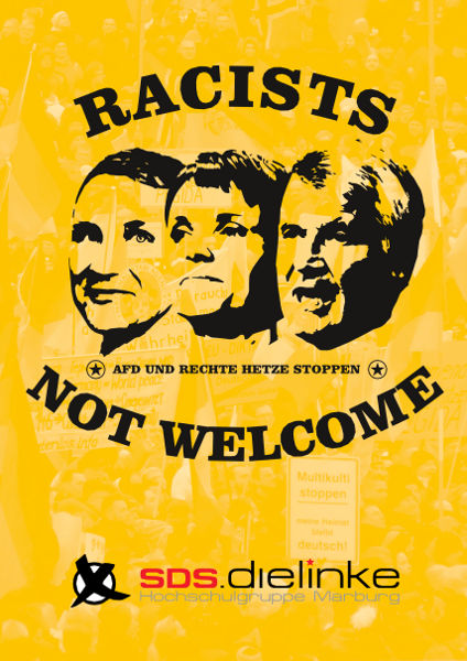 The consistent fight against the right, antifeminism and authoritarian thinking