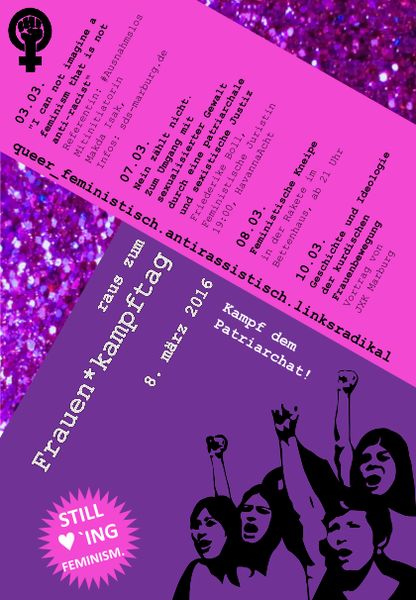 Raus zum Frauen*kampftag am 8. März!